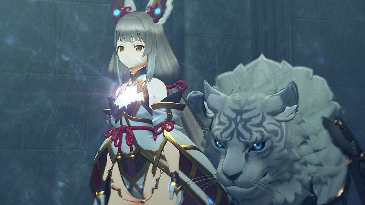 Nia and Dromarch, Xenoblade Chronicles 2